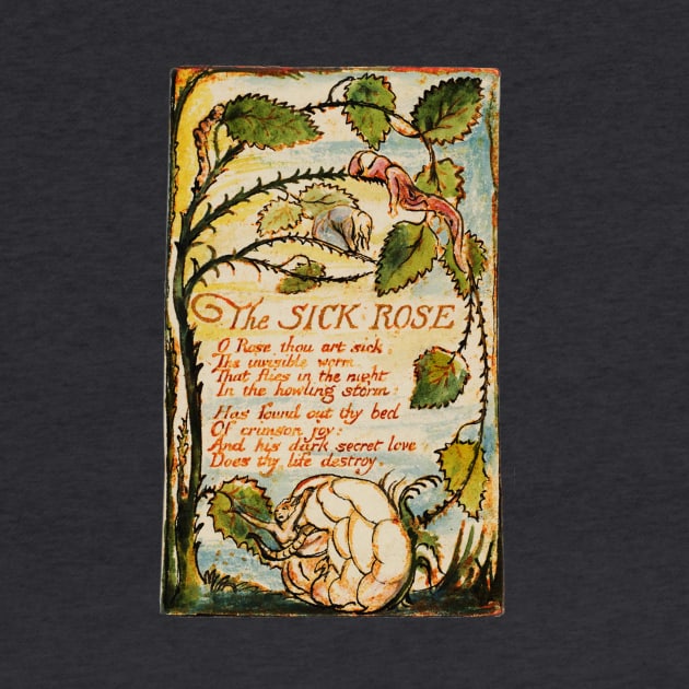 The Sick Rose - William Blake: by The Blue Box